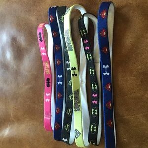 6 superhero under armour headbands